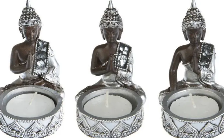 Små Buddha lysestager / 3stk