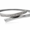 Steel bangle med zirkoner til kvinder