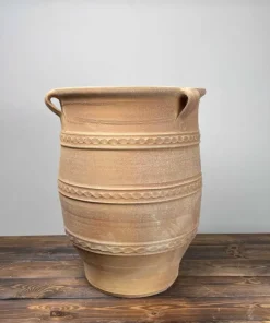 Stor Græsk terracotta krukke med ører
