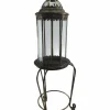 Stor gulvlanterne med ben/bord - 95cm