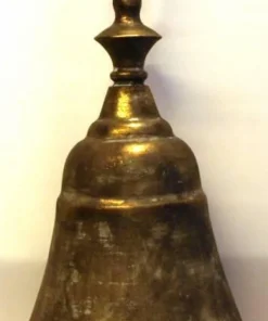 Stor klokke i antik metal - H.47cm - Troja Bell