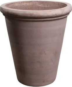 Stor konisk rund Terracotta krukke - 3 størrelser