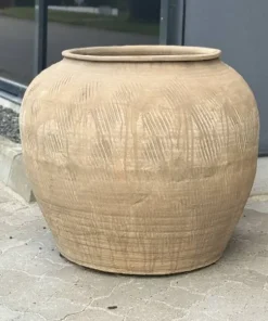 Stor Terracotta vintage krukke Ø.75cm