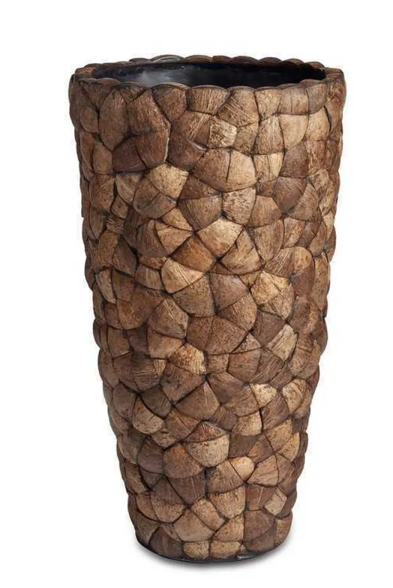 Store Høje indendørs Krukker med Coconut - 3str