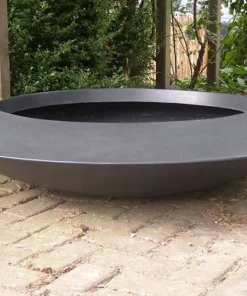 Store lave UFO krukker i glasfiber / polyester - Ø.120cm + Ø.200cm