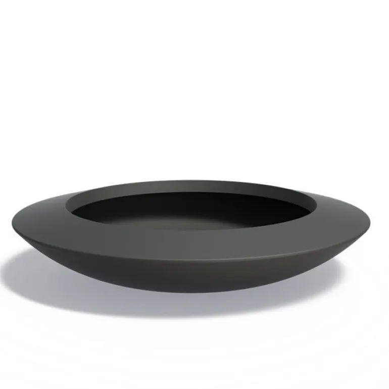 Store lave UFO krukker i glasfiber / polyester - Ø.120cm + Ø.200cm