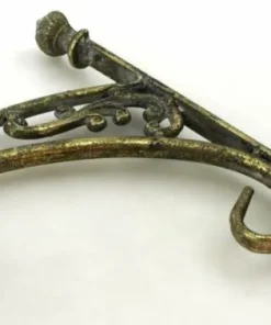 Vintage Ampelkrog / lanternekrog i guld antik