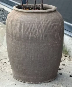 Vintage Lerkrukke - H.45xØ.38cm